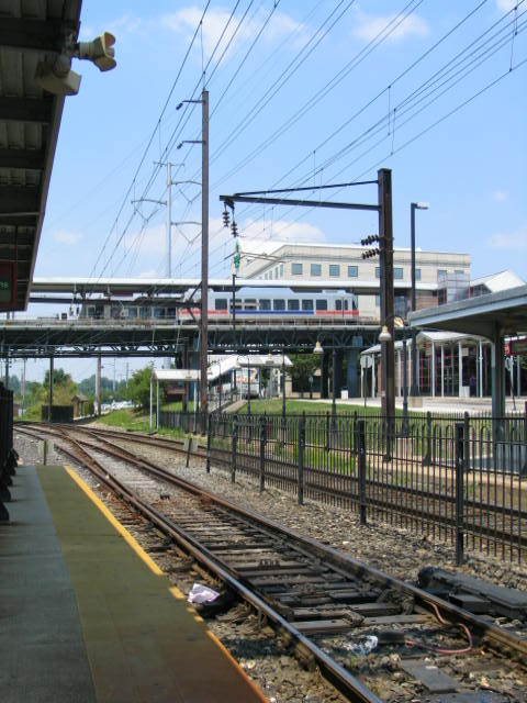 The station at Norristown PA
Image © Frederick Monsimer