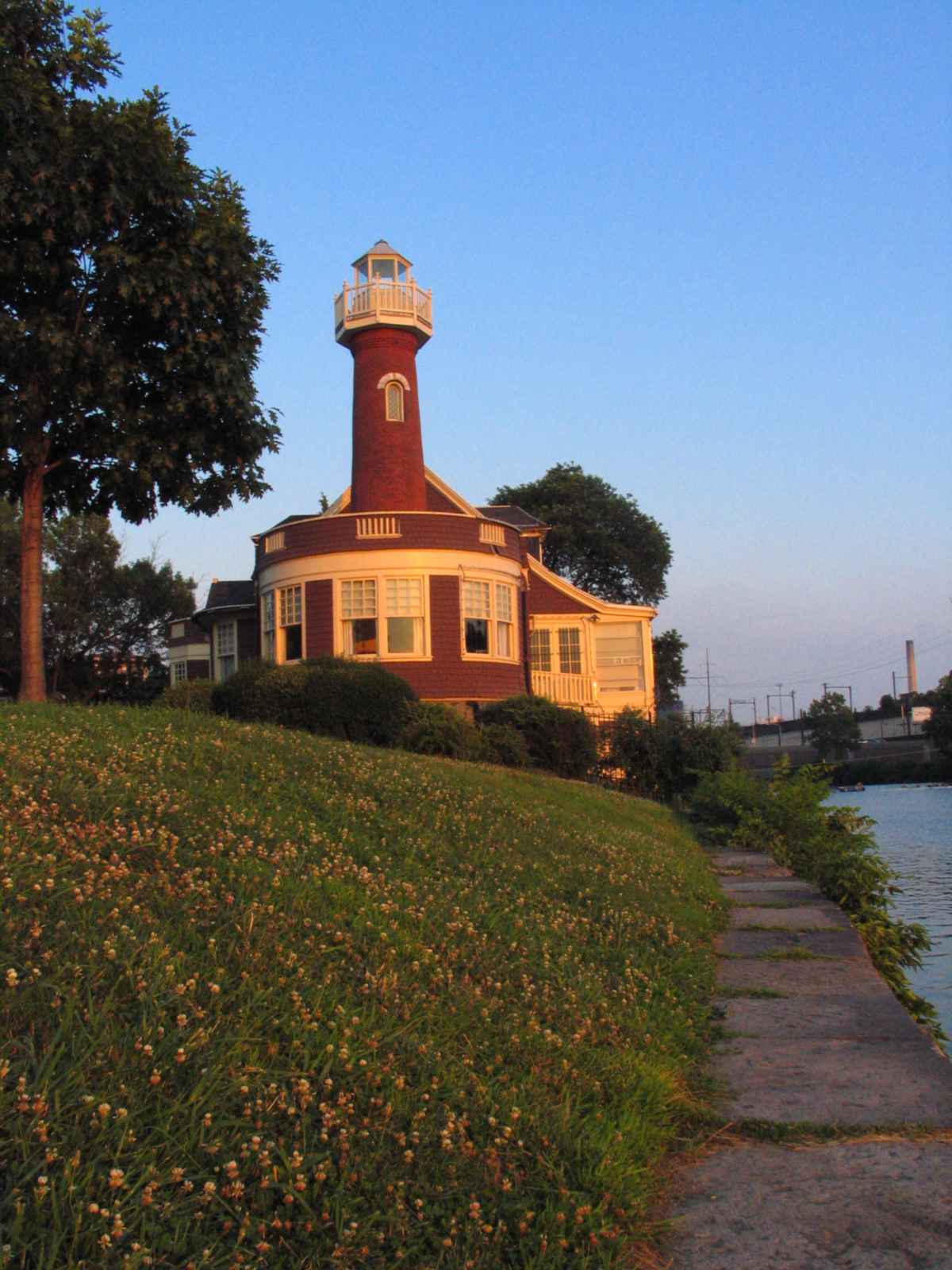 "Lighthouse" on the Schuylkill River